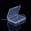 Transparent Plastic Bead Containers CON-BC0004-64-2