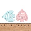 Opaque Acrylic Pendants AC-CBA2708-02-3