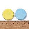 Baking Paint Opaque Acrylic Beads MACR-F080-15-3