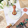 Marble Pattern Porcelain Wax Seal Mats AJEW-CP0012-18B-3
