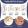 201 Stainless Steel Snap on Bails & Ice Pick Pinch Bails & Pendant Pinch Bails STAS-TA0006-34-4