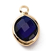 Faceted Glass Pendants X-KK-WH0046-59G-09-1