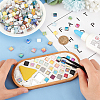450G 9 Colors Glass Cabochons GGLA-OC0001-15-3