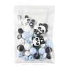 40Pcs 10 Styles Silicone Beads SIL-FS0001-27A-6