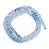 Natural Aquamarine Beads Strands G-P553-F10-02-2