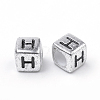 Plated Acrylic Beads PB43C9308-H-2