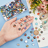   1 Bag Printed Glass Cabochons GGLA-PH0001-48-3