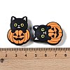Halloween Theme Silicone Focal Beads SIL-M005-04B-3