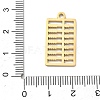 304 Stainless Steel Pendants SA-CBAE115-13C-G-3