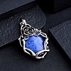 Natural Lapis Lazuli Pendants PW-WGC9437-07-1