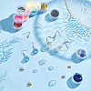 DIY Glass Ball Dangle Earring Making Kit DIY-PH0021-53-5