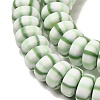 Polymer Clay Beads Strands CLAY-H006-02M-3