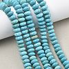 Dyed Natural Magnesite Beads Strands G-B173-A01-01-1