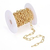 Brass Paperclip Chains CHC-G007-01G-3