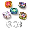 K9 Glass Rhinestone Cabochons RGLA-P036-04B-M-1
