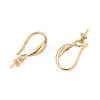 9 Pairs 3 Colors Brass Earring Hooks sgKK-ZZ0001-02-4