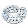 Electroplate Non-magnetic Synthetic Hematite Beads Strands G-T061-162-3
