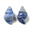 Dyed & Heated Natural Blue Aventurine Carved Figurines DJEW-L023-H07-1