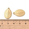 Ion Plating(IP) 304 Stainless Steel Pendants STAS-H109-08G-3