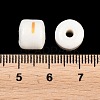 Handmade Printed Porcelain Beads PORC-T136-01A-3