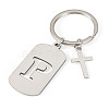 1Pc Stainless Steel Keychains KEYC-TADJ0001-08P-1