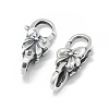 Thailand 925 Sterling Silver Lobster Claw Clasps STER-L055-050AS-2