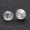 Handmade Silver Foil Glass Beads FOIL-R054-10mm-18-2