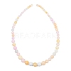 Natural Green Jade Graduated Beads Strands GG-CBA2AE1-A06-B-4