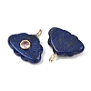 Dyed Natural Lapis Lazuli Pendants GG-CBA5B00-01G-05-2