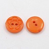 Acrylic Sewing Buttons for Clothes Design X-BUTT-E083-F-04-2