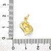 Brass Enamel Pendants KK-U066-19G-3