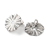 Non-Tarnish 304 Stainless Steel Stud Earring Findings STAS-P328-15P-2