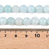 Natural White Jade Bead Strands X-G-R346-6mm-17-7