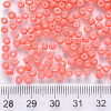 12/0 Baking Paint Glass Round Seed Beads SEED-S036-01A-12-3