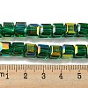 Electroplate Glass Beads Strands EGLA-M031-01A-HR06-4