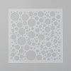 Geometric Plastic Reusable Painting Stencils DIY-E021-02E-1