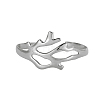 304 Stainless Steel Cuff Bangles STAS-OY009-17P-1