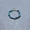 Natural Apatite Chip Beaded Bracelets for Women IW6789-42-1