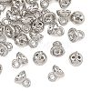 SHEGRACE Brass Bead Cap Pendant Bails XGRQ6M653-912P-1