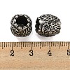 Barrel 304 Stainless Steel European Beads STAS-E214-07AS-3