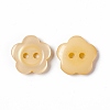 Resin Buttons RESI-D031-15mm-07-1