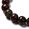 Natural & Synthetic Gemstone Beads Stretch Bracelst for Men Women BJEW-JB06703-7