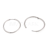 Tarnish Resistant 201 Stainless Steel Huggie Hoop Earrings EJEW-O095-02H-2