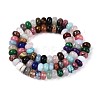 Natural & Synthetic Mixed Stone Beads Strands G-T142-72A-2
