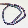 Electroplate Non-magnetic Synthetic Hematite Heishi Beads Strands G-J171B-2x2mm-01-2
