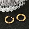 202 Stainless Steel Huggie Hoop Earrings EJEW-F111A-12mm-G-3