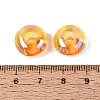 Transparent Acrylic European Beads OACR-E033-20F-3