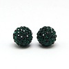 Polymer Clay Rhinestone Beads RB-A053-4mm-08-1