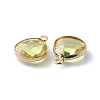 Alloy Glass Pendants GLAA-WH0036-14A-2
