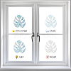 16 Sheets 8 Styles Waterproof PVC Colored Laser Stained Window Film Static Stickers DIY-WH0314-069-4